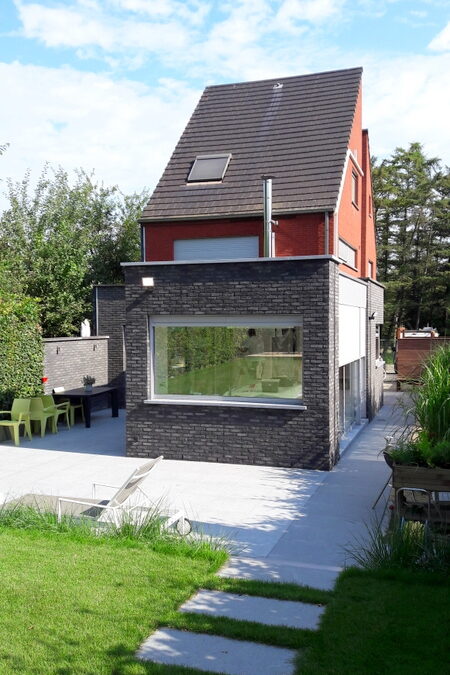 uitbreiding driegevelwoning te Heverlee