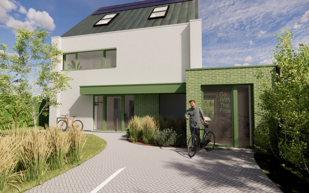 Verbouwing woning tot kiné-praktijk te Heverlee
